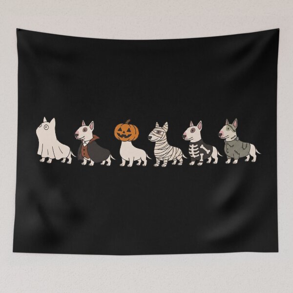 Item preview, Funny Bull Terrier Halloween Costume Trick or Treat Mom Dad Kids designed and sold by FurryHavenPH.