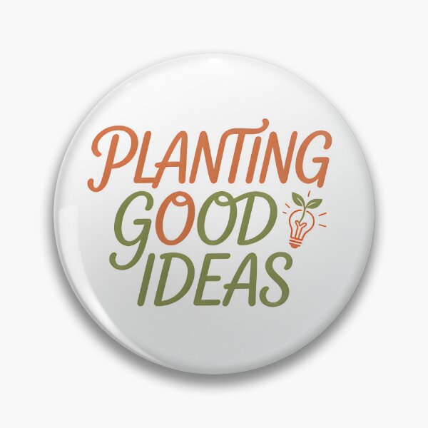 Item preview, Planting Good Ideas Creative Thinker Nature Minimalist Design designed and sold by Spirit of Siam.