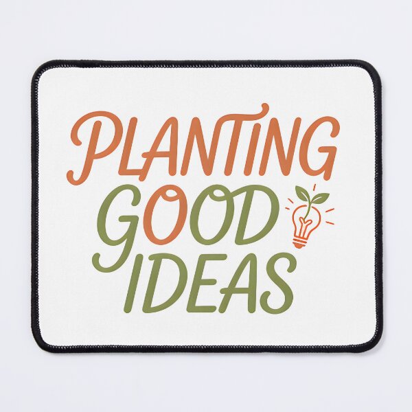 Item preview, Planting Good Ideas Creative Thinker Nature Minimalist Design designed and sold by Spirit of Siam.