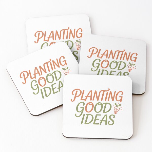 Item preview, Planting Good Ideas Creative Thinker Nature Minimalist Design designed and sold by Spirit of Siam.