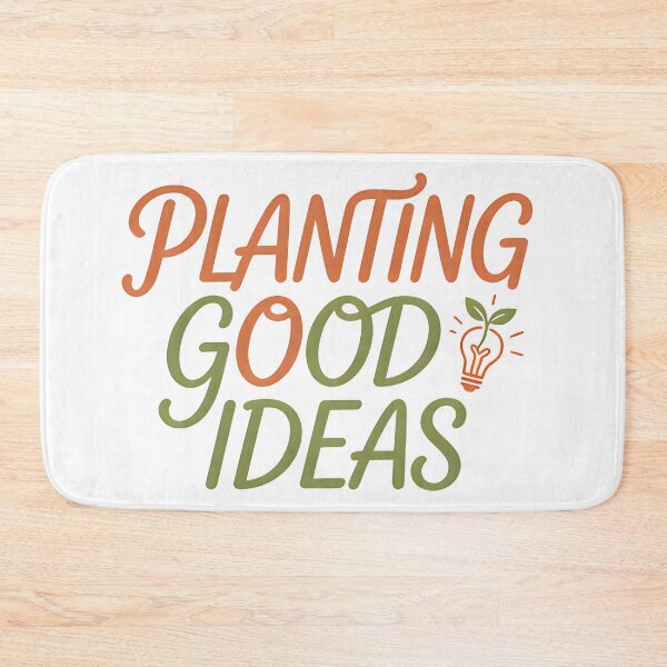 Item preview, Planting Good Ideas Creative Thinker Nature Minimalist Design designed and sold by Spirit of Siam.