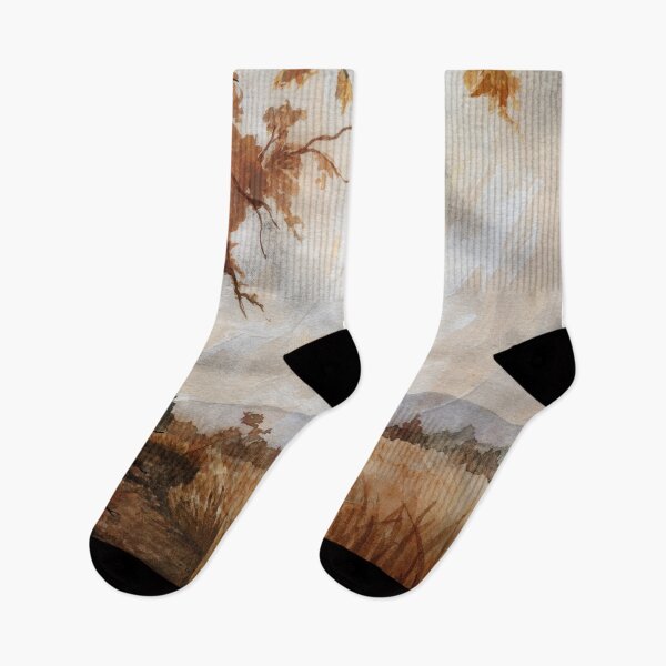 Item preview, A Lonely Autumn Walk designed and sold by katherineblower.
