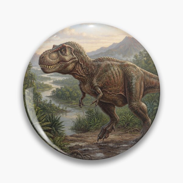 Item preview, Realistic Tyrannosaurus Rex Paleoart, Cretaceous Dinosaur Illustration I designed and sold by Yaremchuk.