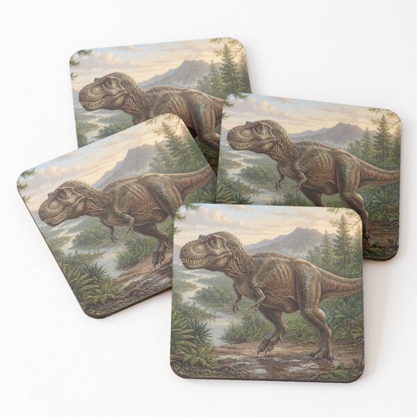 Item preview, Realistic Tyrannosaurus Rex Paleoart, Cretaceous Dinosaur Illustration I designed and sold by Yaremchuk.