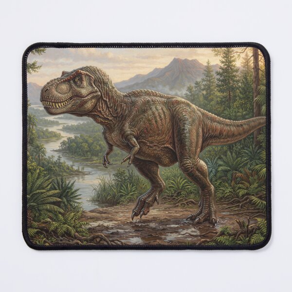 Item preview, Realistic Tyrannosaurus Rex Paleoart, Cretaceous Dinosaur Illustration I designed and sold by Yaremchuk.