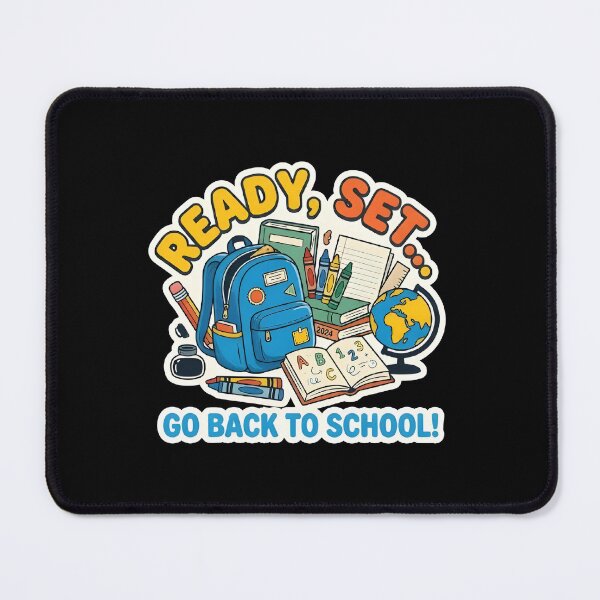Item preview, Ready Set Go Back To School Cute Student Teacher Supplies designed and sold by eihabo.