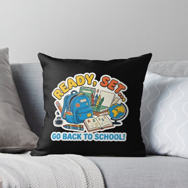 Item preview, Ready Set Go Back To School Cute Student Teacher Supplies designed and sold by eihabo.