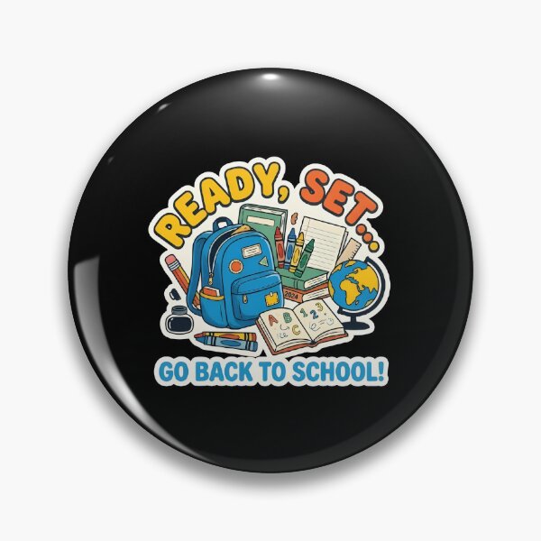 Item preview, Ready Set Go Back To School Cute Student Teacher Supplies designed and sold by eihabo.