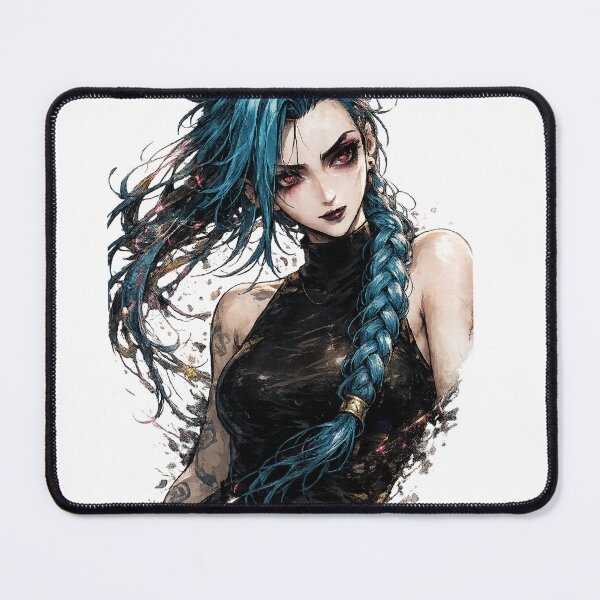 Item preview, Jinx League of Legends Chaos Blue designed and sold by Estairco.
