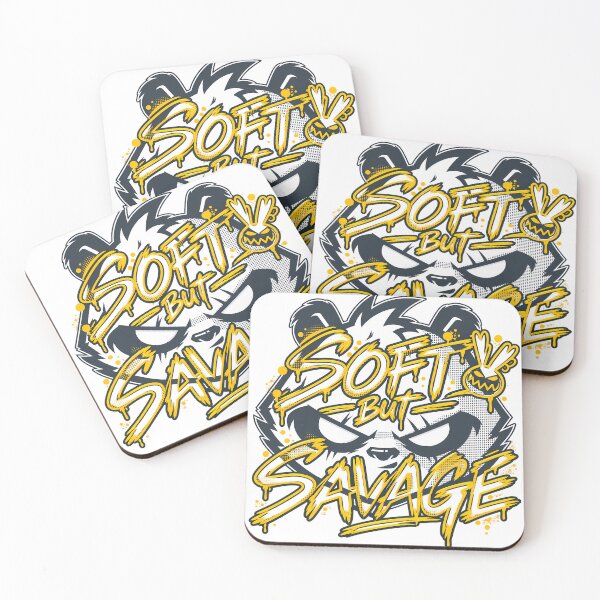 Item preview, Soft But Savage Angry Panda Graffiti Yellow Splash Streetwear Graphic designed and sold by DesignArtist.ia.