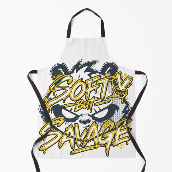 Item preview, Soft But Savage Angry Panda Graffiti Yellow Splash Streetwear Graphic designed and sold by DesignArtist.ia.