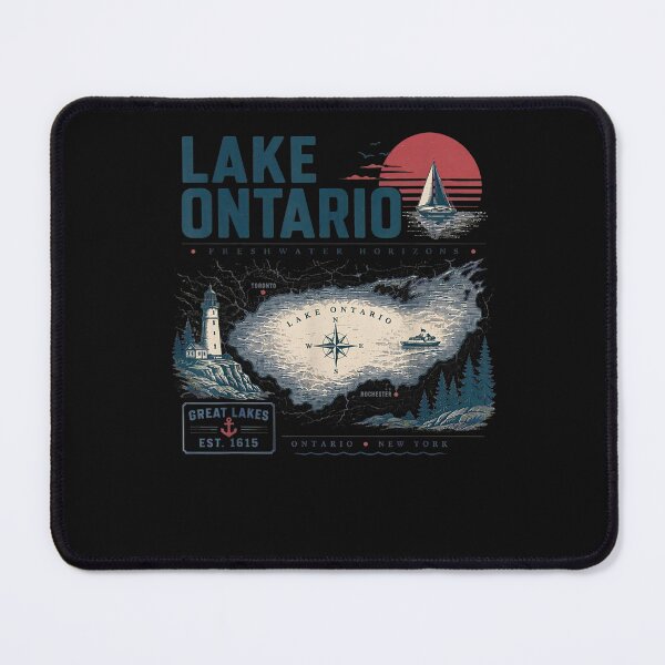 Item preview, Lake America Funny Ontario USA Canada Graphic designed and sold by ArtByimamS.