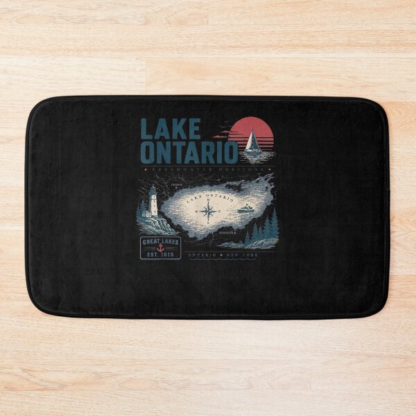 Item preview, Lake America Funny Ontario USA Canada Graphic designed and sold by ArtByimamS.