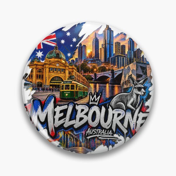 Item preview, Melbourne Australia Street Art – Urban Graffiti City designed and sold by URBIVO.