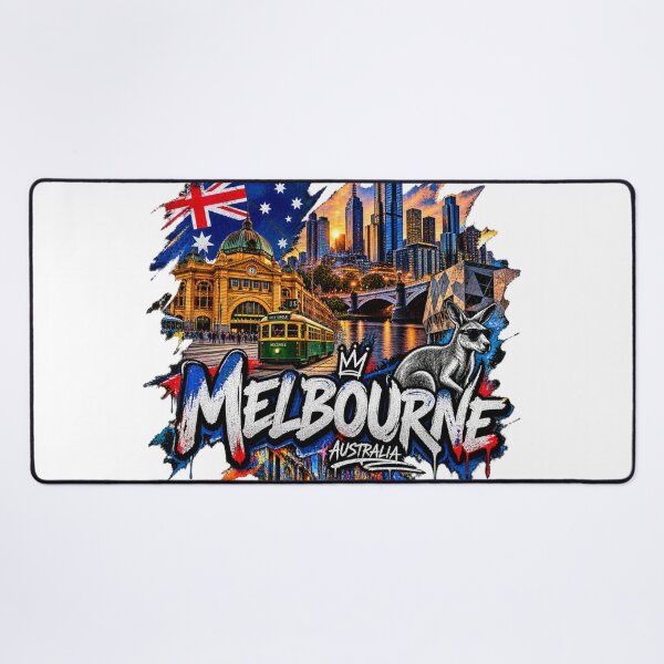Item preview, Melbourne Australia Street Art – Urban Graffiti City designed and sold by URBIVO.