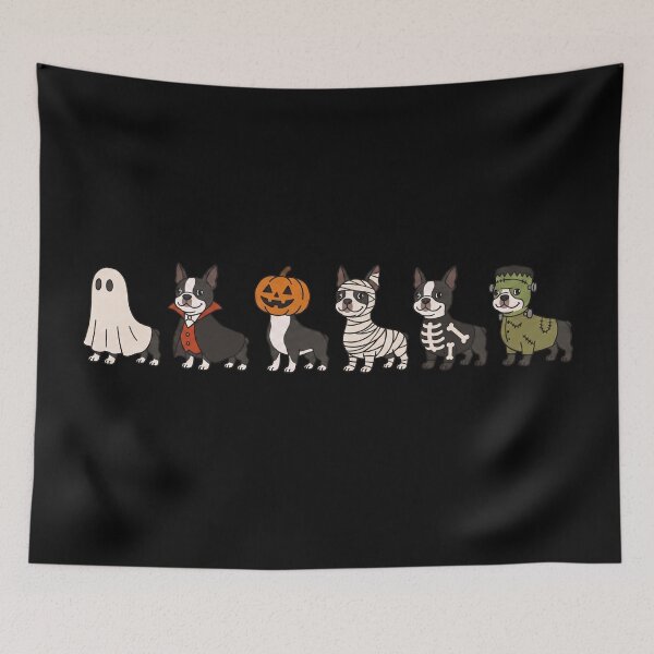 Item preview, Funny Boston Terrier Halloween Costume Trick or Treat Mom Dad Kids designed and sold by FurryHavenPH.