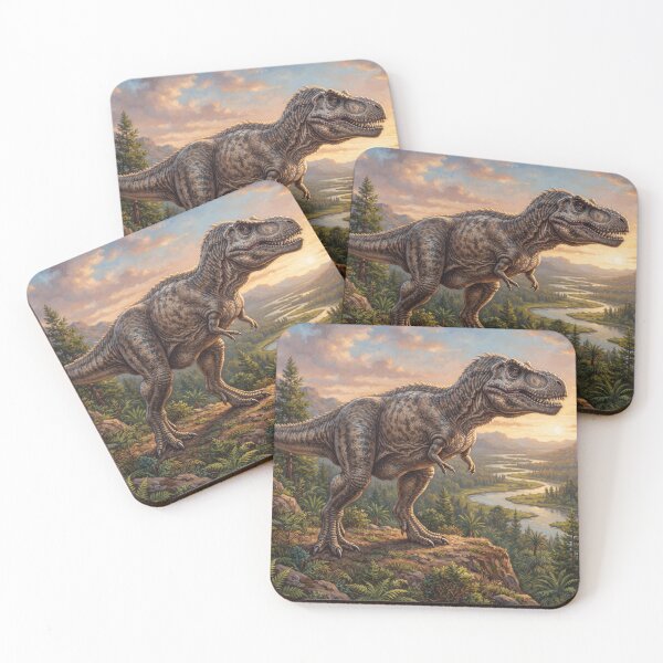 Item preview, Realistic Tyrannosaurus Rex Paleoart, Cretaceous Dinosaur Illustration II designed and sold by Yaremchuk.