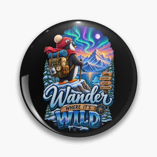 Item preview, Wander Where It’s Wild designed and sold by Side Quest Co..