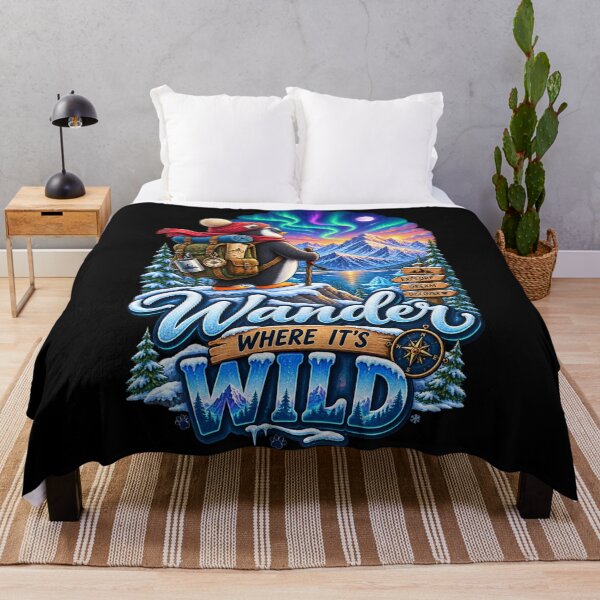 Item preview, Wander Where It’s Wild designed and sold by Side Quest Co..