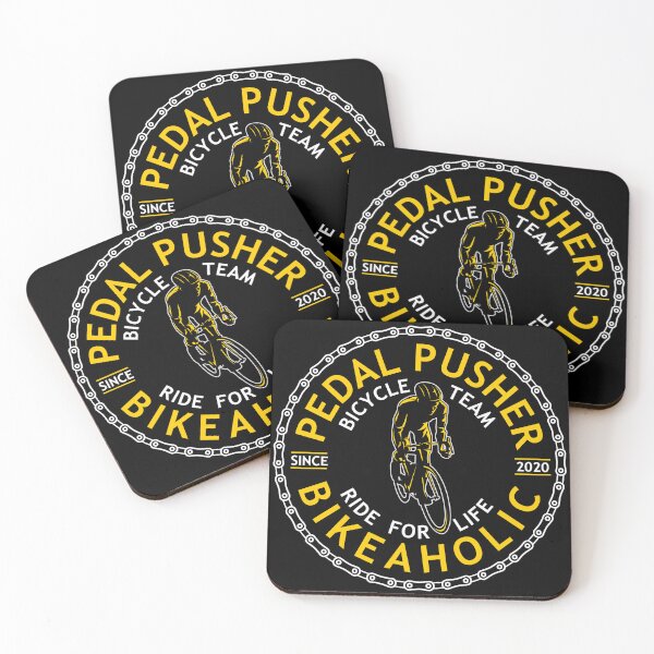 Item preview, Pedal Pusher Bikeaholic Bicycle Team Cycling designed and sold by heedooppod.