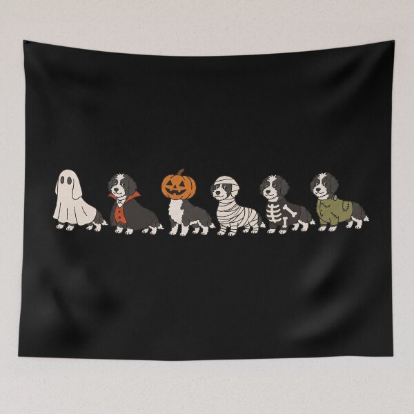 Item preview, Funny Bordoodle Halloween Costume Trick or Treat Mom Dad Kids designed and sold by FurryHavenPH.