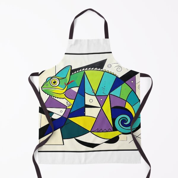 Item preview, cubist animal artwork designed and sold by forget45studio.