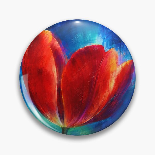 Item preview, Electric Bloom – Vibrant Red Tulip designed and sold by Kimberly Palmer.