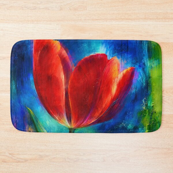 Item preview, Electric Bloom – Vibrant Red Tulip designed and sold by Kimberly Palmer.