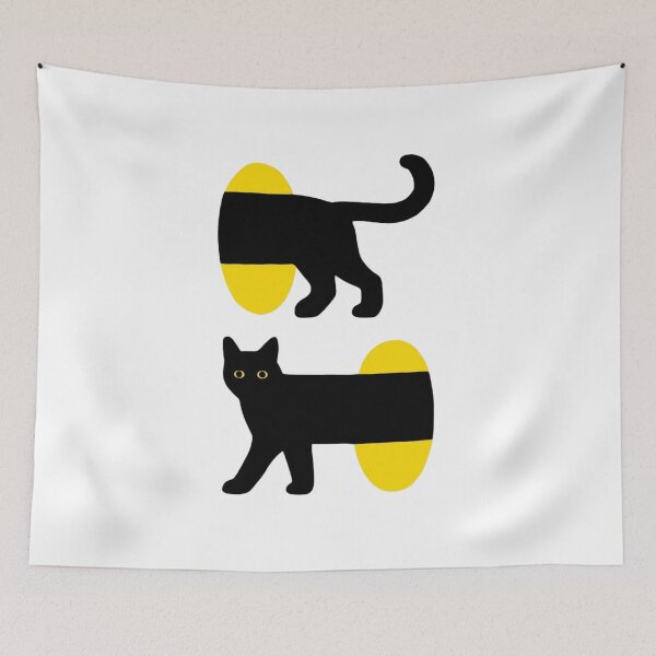 Item preview, The Infinite Tunnel Cat designed and sold by kiamiontie.