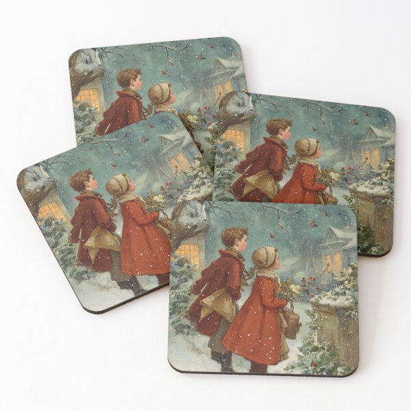 Item preview, Vintage Victorian Christmas card designed and sold by MendaciousMina.
