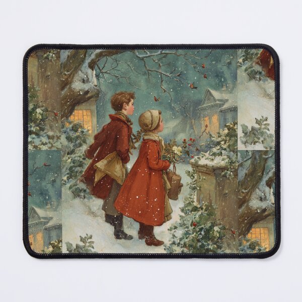 Item preview, Vintage Victorian Christmas card designed and sold by MendaciousMina.