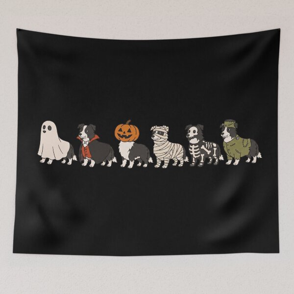 Item preview, Funny Border Collie Halloween Costume Trick or Treat Mom Dad Kids designed and sold by FurryHavenPH.