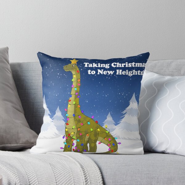 Item preview,  Brachiosaurus Christmas Tree Dinosaur Going to New Heights designed and sold by daphsam.