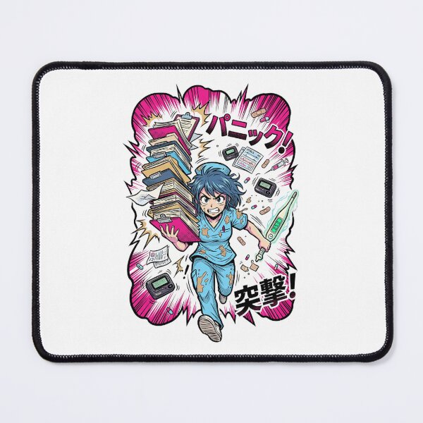 Item preview, Anime Panic Nurse Shift Chaos Charting Digital Thermometer Aesthetic designed and sold by Animer-art1.
