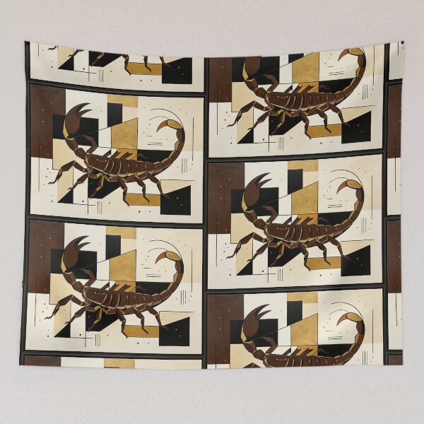 Item preview, cubist animal artwork designed and sold by forget45studio.
