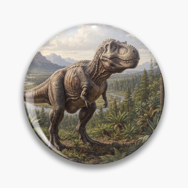 Item preview, Realistic Tyrannosaurus Rex Paleoart, Cretaceous Dinosaur Illustration III designed and sold by Yaremchuk.