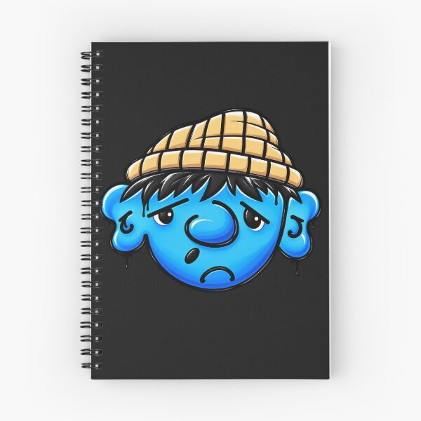 Item preview, Blue Street Art Graffiti Funny Cartoon Character designed and sold by Tee-Shirt-Topia.
