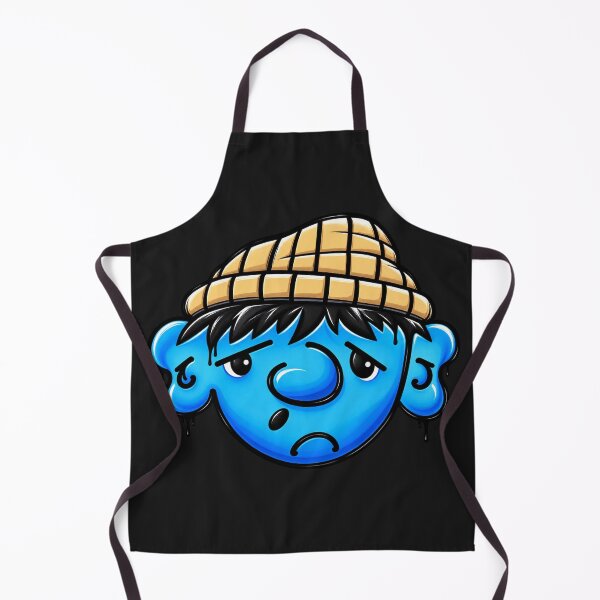Item preview, Blue Street Art Graffiti Funny Cartoon Character designed and sold by Tee-Shirt-Topia.