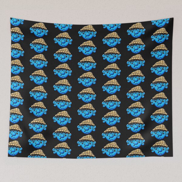 Item preview, Blue Street Art Graffiti Funny Cartoon Character designed and sold by Tee-Shirt-Topia.