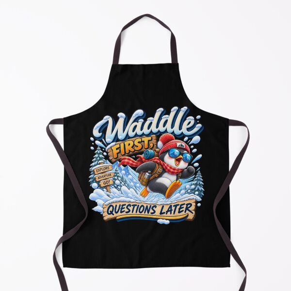 Item preview, Waddle First, Questions Later designed and sold by Side Quest Co..