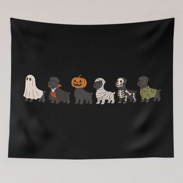 Item preview, Funny Black Russian Terrier Halloween Costume Trick or Treat Mom Dad Kids designed and sold by FurryHavenPH.