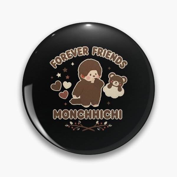 Item preview, Monchhichi Forever Friends Cute Retro Monkey designed and sold by Dravienart.