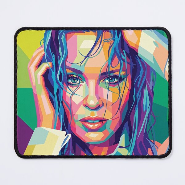 Item preview, Kylie Minogue Colorful Pop Art designed and sold by SiksisArt.