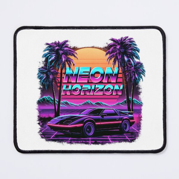 Item preview, Neon Horizon Retro Sports Car Tee, 80s Synthwave Sunset designed and sold by SummaGrove.