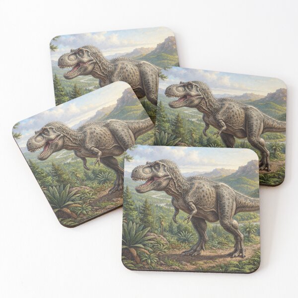 Item preview, Realistic Tyrannosaurus Rex Paleoart, Cretaceous Dinosaur Illustration IV designed and sold by Yaremchuk.