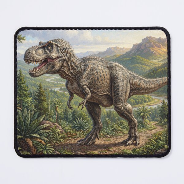 Item preview, Realistic Tyrannosaurus Rex Paleoart, Cretaceous Dinosaur Illustration IV designed and sold by Yaremchuk.