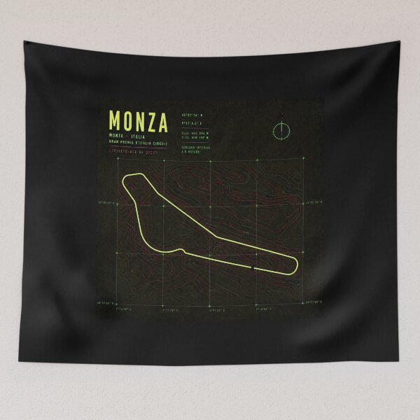 Item preview, Where Speed Becomes Timeless Art Monza #3 designed and sold by Helios Be. Lavsh.