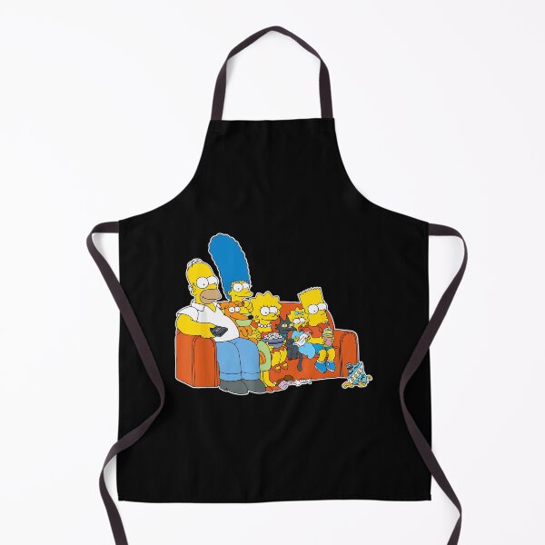 Item preview, Yellow Cartoon Family Donut Loving Dad Blue Hair Mom designed and sold by ZachDowns.
