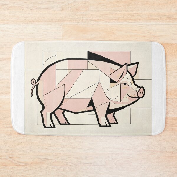Item preview, cubist animal artwork designed and sold by forget45studio.