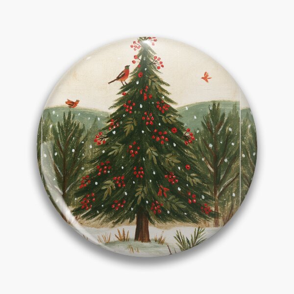 Item preview, Vintage Christmas tree card designed and sold by MendaciousMina.